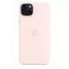 Apple Funda de silicona con MagSafe para iPhone 15 Plus Rosa claro