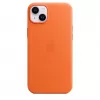 Apple Funda de piel con MagSafe para iPhone 14 Plus Naranja