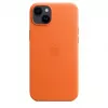 Apple Funda de piel con MagSafe para iPhone 14 Plus Naranja