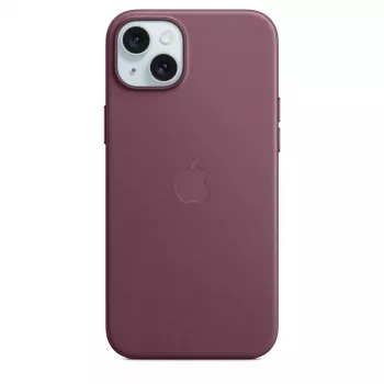 Apple Funda FineWoven con MagSafe para iPhone 15 Plus Morera