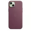 Apple Funda FineWoven con MagSafe para iPhone 15 Plus Morera