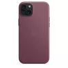 Apple Funda FineWoven con MagSafe para iPhone 15 Plus Morera