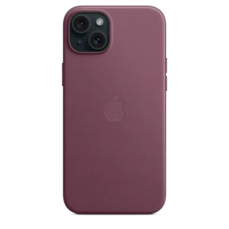 Apple Funda FineWoven con MagSafe para iPhone 15 Plus Morera