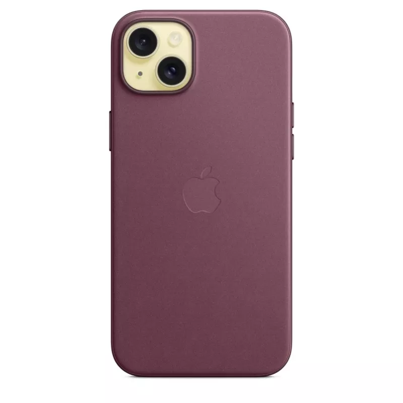 Apple Funda FineWoven con MagSafe para iPhone 15 Plus Morera