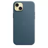 Apple Funda FineWoven con MagSafe para iPhone 15 Plus Azul Pacífico