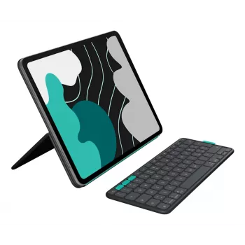 LOGITECH Flip Folio Grafito - iPad Pro 13-in (M4) iPad Air 13-in (M2 y M3) Qwerty UK