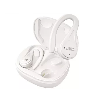 JVC Sports TWS Blanco, True Wireless Stereo (TWS), 20 - 20000 Hz, llamadas/música, 6,8 g, auriculares, Blanco