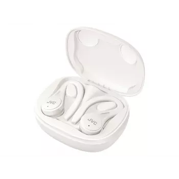 JVC Sports TWS Blanco, True Wireless Stereo (TWS), 20 - 20000 Hz, llamadas/música, 6,8 g, auriculares, Blanco