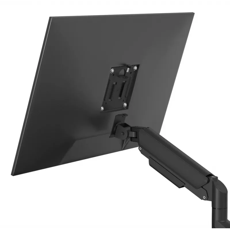 GEMBIRD Brazo doble ajustable para monitor de escritorio 17-32 pulgadas, Negro
