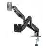 GEMBIRD Brazo doble ajustable para monitor de escritorio 17-32 pulgadas, Negro
