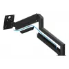 GEMBIRD Brazo doble ajustable para monitor de escritorio 17-32 pulgadas, Negro