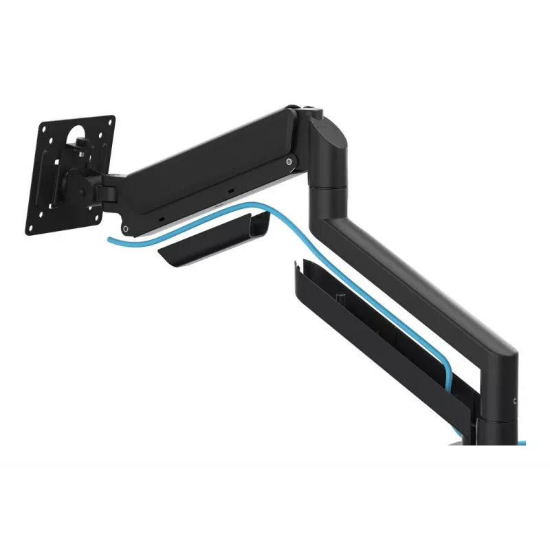 GEMBIRD Brazo doble ajustable para monitor de escritorio 17-32 pulgadas, Negro