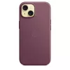 APPLE Funda FineWoven con MagSafe iPhone 15 Mulberry