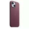 APPLE Funda FineWoven con MagSafe iPhone 15 Mulberry