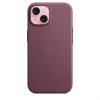 APPLE Funda FineWoven con MagSafe iPhone 15 Mulberry