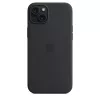 Apple funda de silicona con MagSafe iPhone 15 Plus negro
