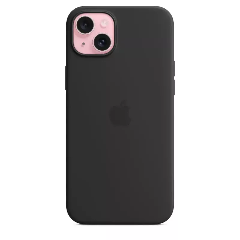Apple funda de silicona con MagSafe iPhone 15 Plus negro