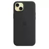 Apple funda de silicona con MagSafe iPhone 15 Plus negro