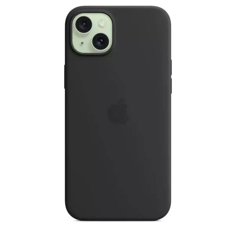 Apple funda de silicona con MagSafe iPhone 15 Plus negro