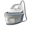 Centro de planchado Philips PSG2000/20, 2400 W, 6 bar, depósito de 1,4 l, 110 g/min de vapor continuo, 300 g/min de golpe de vapor, suela cerámica