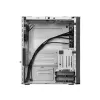 Chieftec BS-20B-OP caja de PC Mini Tower, microATX/Mini-ITX, sin fuente de alimentación, 2x 3,5″, 2x 2,5″, 1x 5,25″ bahía, GPU máx. 270 mm, USB-C, ventilador de 90 mm, negra