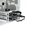 Chieftec BS-20B-OP caja de PC Mini Tower, microATX/Mini-ITX, sin fuente de alimentación, 2x 3,5″, 2x 2,5″, 1x 5,25″ bahía, GPU máx. 270 mm, USB-C, ventilador de 90 mm, negra