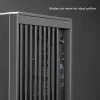 Chieftec BS-20B-OP caja de PC Mini Tower, microATX/Mini-ITX, sin fuente de alimentación, 2x 3,5″, 2x 2,5″, 1x 5,25″ bahía, GPU máx. 270 mm, USB-C, ventilador de 90 mm, negra