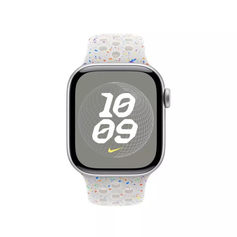 APPLE Correa deportiva Nike 40 mm en Pure Platinum - M/L