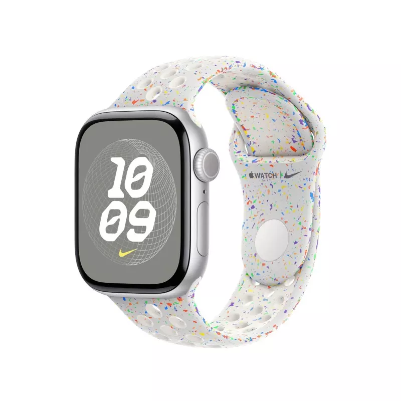APPLE Correa deportiva Nike 40 mm en Pure Platinum - M/L
