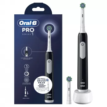 Oral-B Pro Series 1 Cepillo de dientes oscilante para adultos negro, blanco