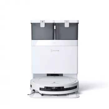 Robot aspirador Ecovacs Deebot T50 Pro Omni — 185 min. de autonomía, batería de 6400 mAh, capacidad de polvo de la base de 3 L, navegación D-ToF Lidar, fregado en húmedo, capacidad de ascenso de 9 mm