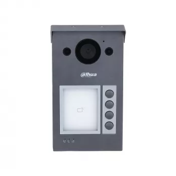 Portero automático con vídeo DAHUA VTO3311Q-WP 2 MP, H.264/H.265, IP65, IK08, Fast Ethernet, CMOS 720p/1080p, LED IR