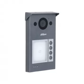 Portero automático con vídeo DAHUA VTO3311Q-WP 2 MP, H.264/H.265, IP65, IK08, Fast Ethernet, CMOS 720p/1080p, LED IR