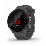 Smartwatch GARMIN Forerunner 55, caja redonda de 42 mm, gris, correa de silicona, GPS/GLONASS/Galileo, resistencia al agua 5 ATM
