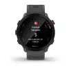 Smartwatch GARMIN Forerunner 55, caja redonda de 42 mm, gris, correa de silicona, GPS/GLONASS/Galileo, resistencia al agua 5 ATM