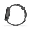 Smartwatch GARMIN Forerunner 55, caja redonda de 42 mm, gris, correa de silicona, GPS/GLONASS/Galileo, resistencia al agua 5 ATM