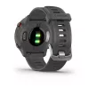 Smartwatch GARMIN Forerunner 55, caja redonda de 42 mm, gris, correa de silicona, GPS/GLONASS/Galileo, resistencia al agua 5 ATM