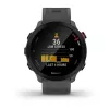 Smartwatch GARMIN Forerunner 55, caja redonda de 42 mm, gris, correa de silicona, GPS/GLONASS/Galileo, resistencia al agua 5 ATM