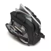 DICOTA Top Traveller Pro - Funda para portátil de 12-14,1 pulgadas - negra / poliéster RPET 1680d