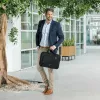 DICOTA Top Traveller Pro - Funda para portátil de 12-14,1 pulgadas - negra / poliéster RPET 1680d