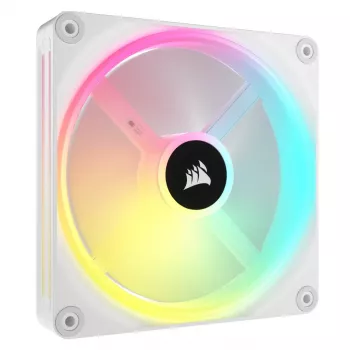 Kit de ampliación de ventilador CORSAIR Qx RGB Series Icue Link Qx140 RGB White 140 mm con RGB magnético