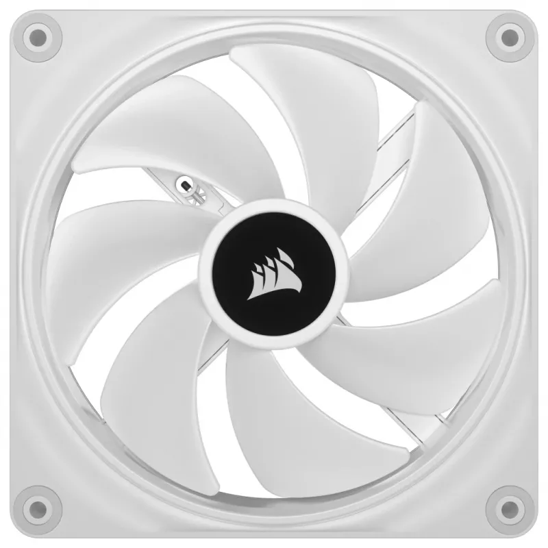 Kit de ampliación de ventilador CORSAIR Qx RGB Series Icue Link Qx140 RGB White 140 mm con RGB magnético