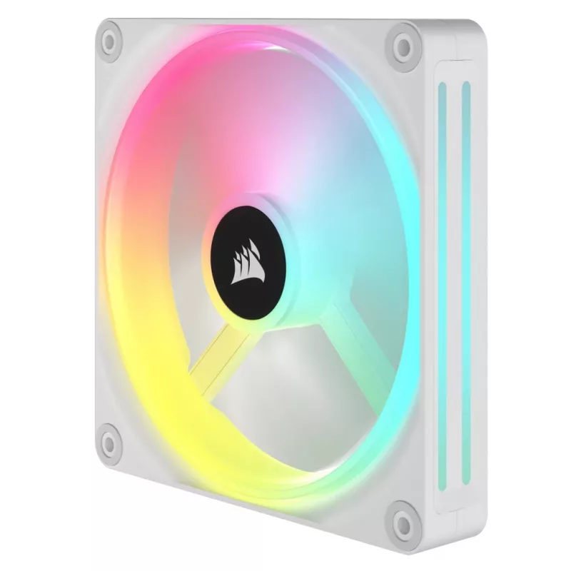 Kit de ampliación de ventilador CORSAIR Qx RGB Series Icue Link Qx140 RGB White 140 mm con RGB magnético