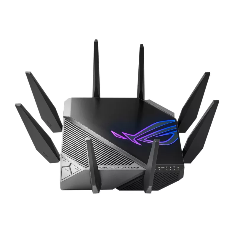Router inalámbrico ASUS GT-AXE11000 Gigabit Ethernet Tri-Band (2,4 GHz / 5 GHz / 6 GHz) negro