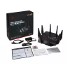 Router inalámbrico ASUS GT-AXE11000 Gigabit Ethernet Tri-Band (2,4 GHz / 5 GHz / 6 GHz) negro
