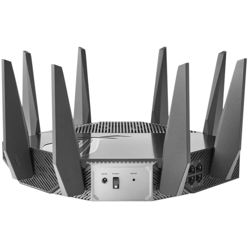 Router inalámbrico ASUS GT-AXE11000 Gigabit Ethernet Tri-Band (2,4 GHz / 5 GHz / 6 GHz) negro