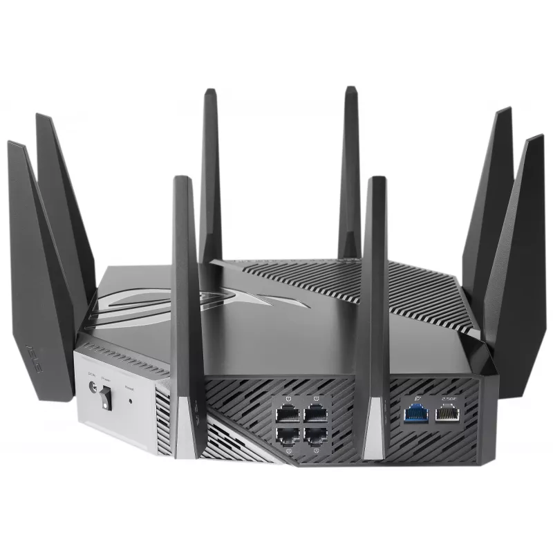 Router inalámbrico ASUS GT-AXE11000 Gigabit Ethernet Tri-Band (2,4 GHz / 5 GHz / 6 GHz) negro
