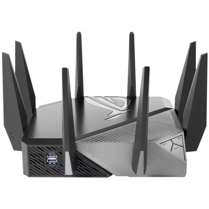 Router inalámbrico ASUS GT-AXE11000 Gigabit Ethernet Tri-Band (2,4 GHz / 5 GHz / 6 GHz) negro