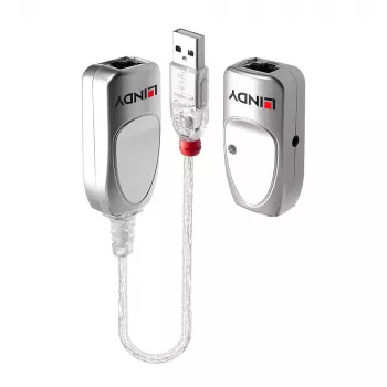 Extensor USB 1.1 Cat.6 Lindy 50 m