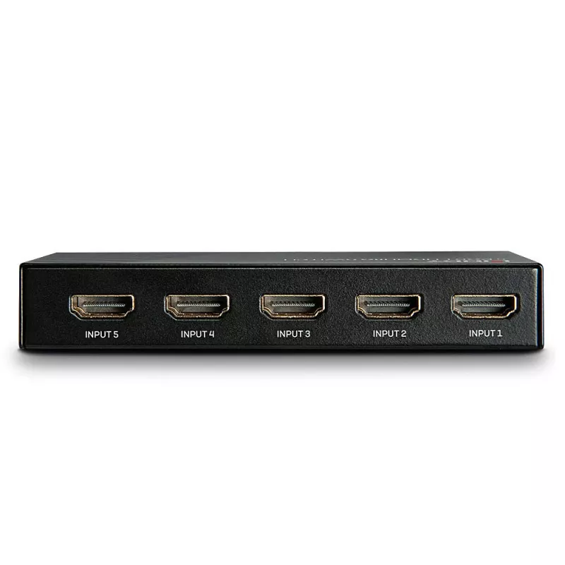 Lindy 38233 conmutador HDMI 2.0 18G de 5 puertos, 5x HDMI, de sobremesa